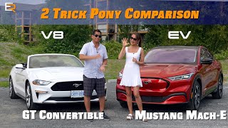2022 Mustang Mach-E GT vs. V8 Review