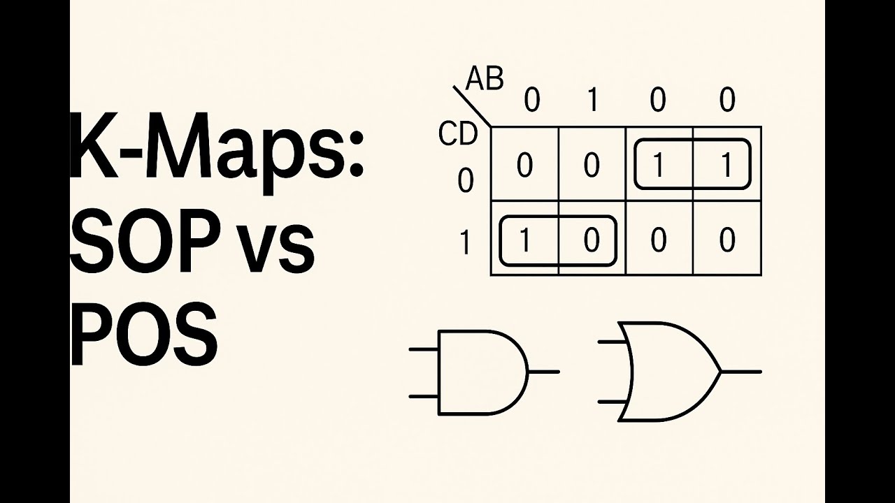 Pos Con Controller Map Karnaugh Maps SOP vs POS | Don’t Cares and Gate Level Logic ...