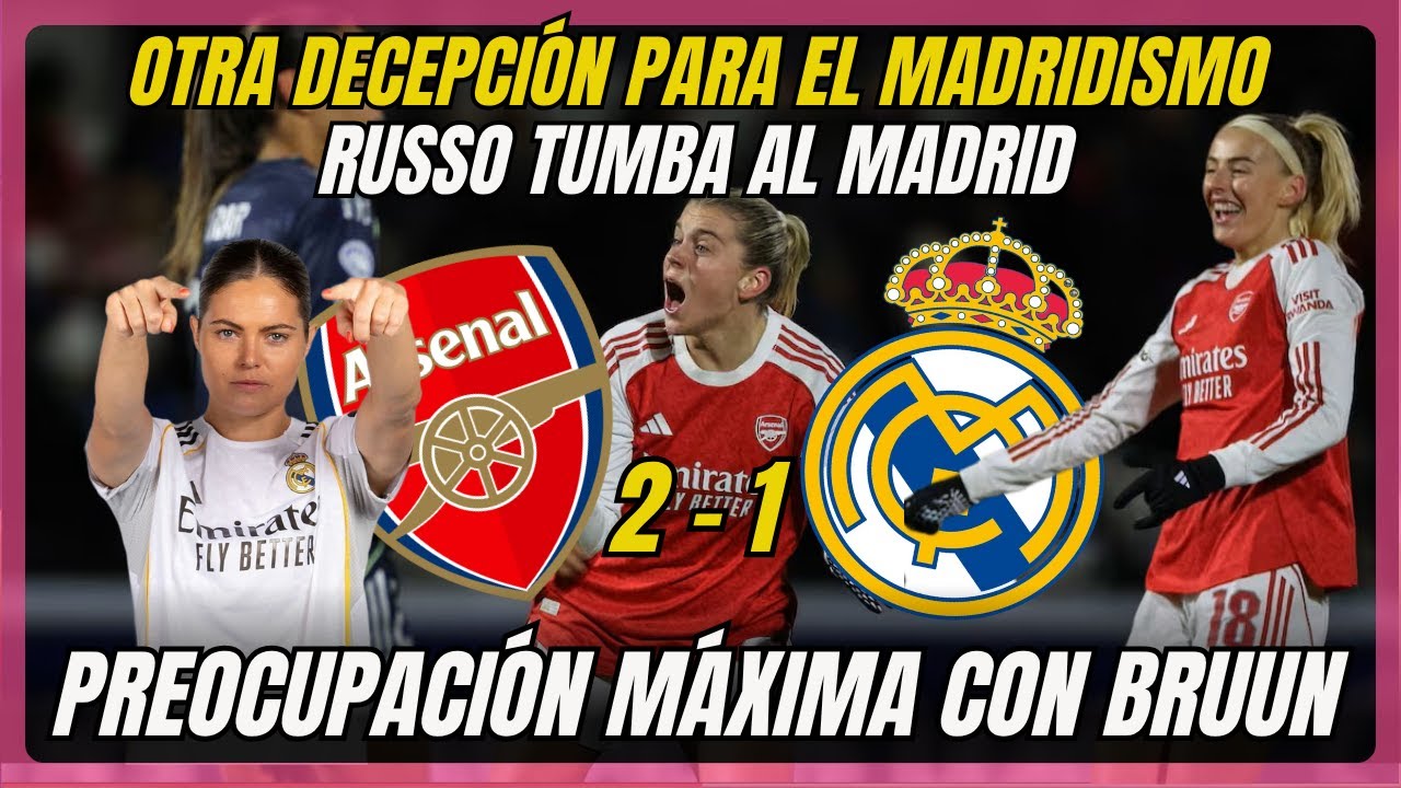 EL REAL MADRID VUELVE A LAS ANDADAS Y CAE ANTE UN FLOJO ARSENAL ...