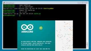 RaspberryPi 's Serial Port +  python-serial module : http://raspberry-pi-th.blogspot.com