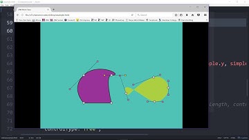 ZIM Bubbling: 26. Blobs 2 - #HTML #Canvas #JavaScript, #CreateJS, #ZIMjs