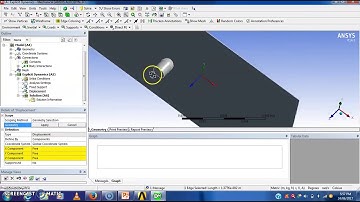 Explicit dynamic Analysis of bullet penetrating to sheet metal