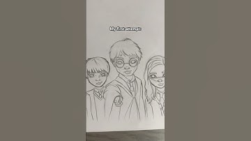 ✨VIRAL TIKTOK TRANSITION🔥 #harrypotter #drawing #transition #art #viral #fyp #blowup #shorts