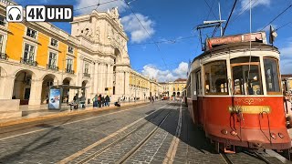 Lisbon Portugal City Walking Tour 🇵🇹 November 2023