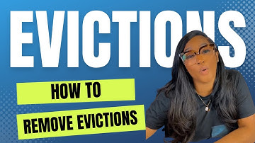REMOVE EVICTIONS | Credit Report & Rental History (SECRET METHOD)