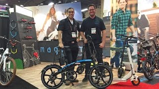 2017 Magnum Electric Bike Updates from Interbike (Orca, Peak, i-MAX Scooters, Leisger, Seatylock)