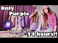 Using only purple things for 24hours challenge i purple u