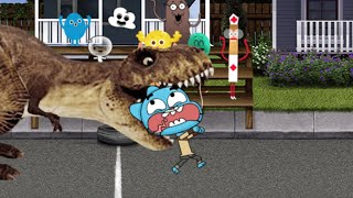 The Amazing World of Gumball: The Gumball Games - World&#39;s Scariest Race (CN Games)