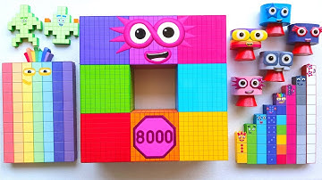 Looking for Numberblocks NEW 8000 70 Puzzle Tetris Shape | ASMR chirping of birds