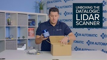 Datalogic Lidar Guidance Scanner for AGVs - Unboxing Video