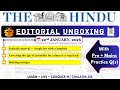 22 January 2026 Editorial discussion || The Hindu Analysis With Practice Questions || Thalaiva Sir