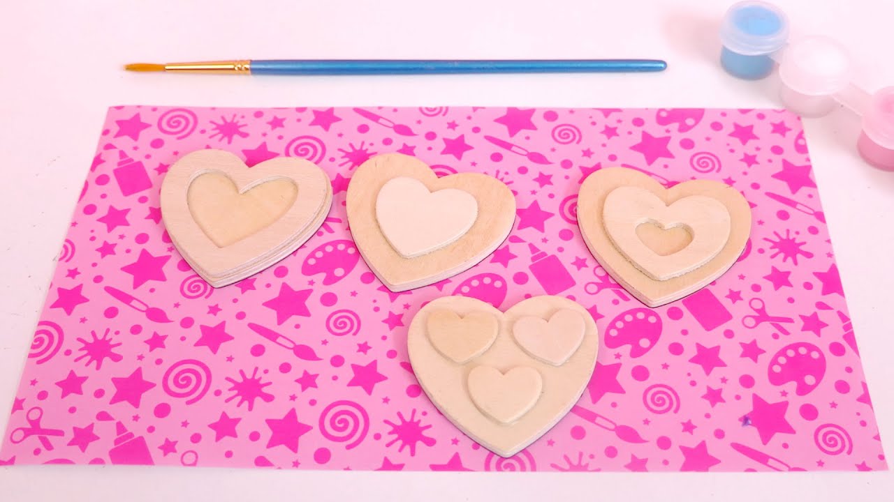 Jeux Peinture pour Enfants Décoration de Coeurs Heart Art Paint