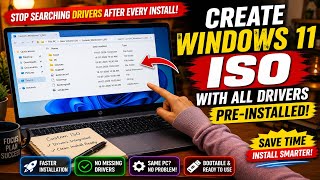 Never Install Drivers Again! Create a Windows 11 ISO with All Drivers Pre-Installed (2026)