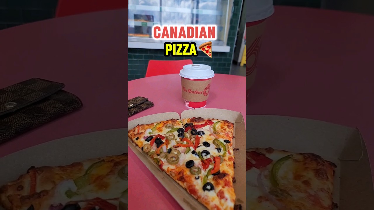 POV: Trying Canadian Pizza for Lunch 