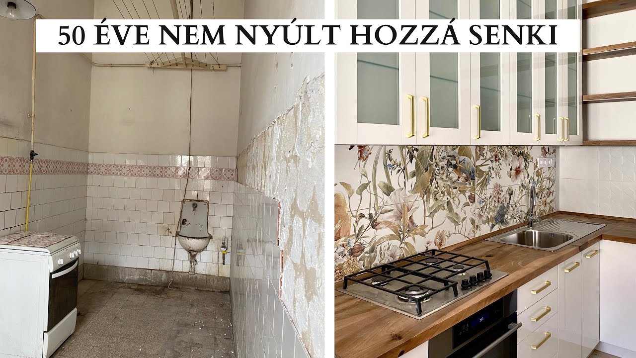 Polgári lakás felújítás előtte utána