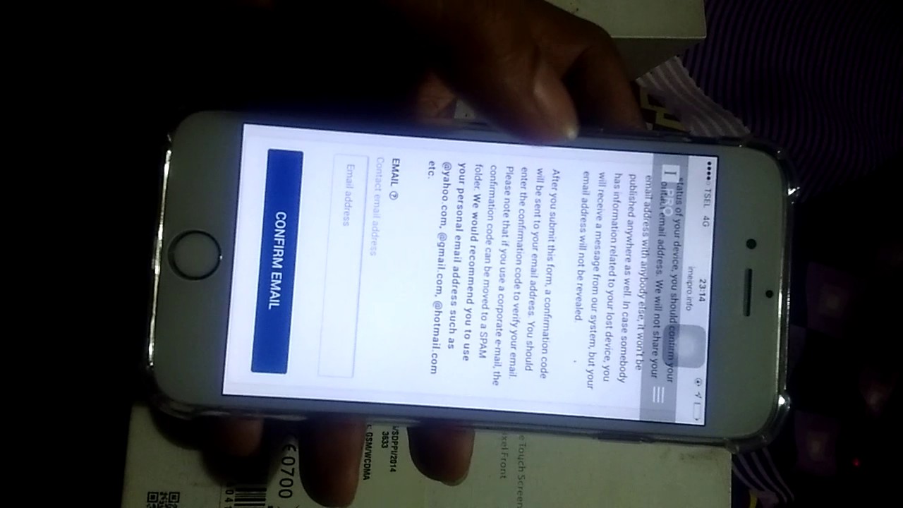 Cara memblacklist handphone yg hilang atau dicuri - YouTube