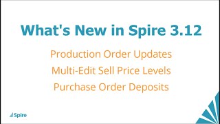 What's New in Spire 3 12