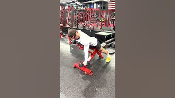 Alternating Chest Supported Dumbbell Row with Iso Hold