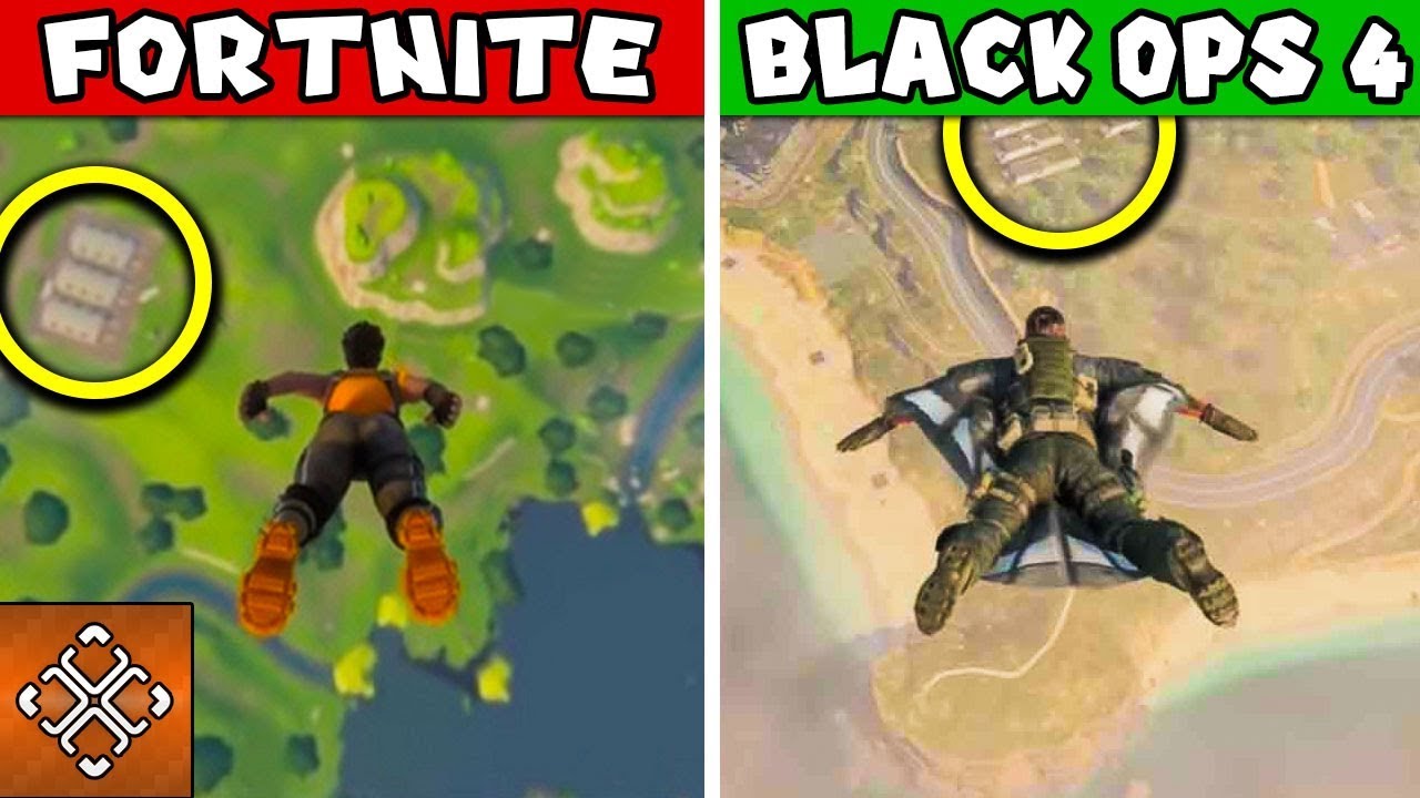 6 Differences Between Fortnite and Call of Duty Battle Royale YouTube