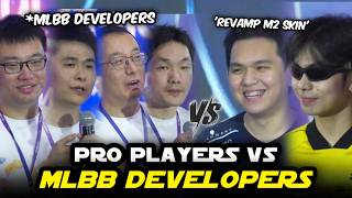 Super Intense Match between MLBB Developers vs Pro Players in MLBB 10TH Anniversary Showmatch!