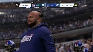 Madden NFL 23 Gameplay: New York Giants vs Dallas Cowboys - (Xbox Series X) [4K60FPS]