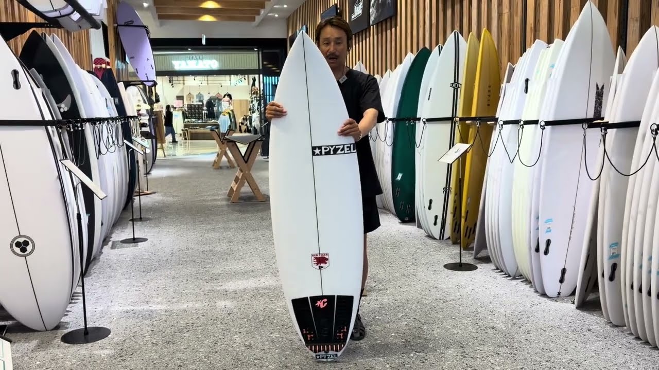 AEON MALL Toyokawa Used Surfboard Details][PYZEL] RED TIGER 5'6