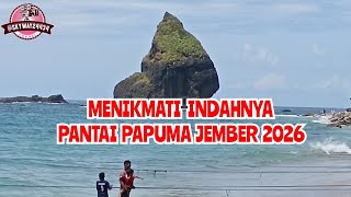 MENIKMATI INDAHNYA PANTAI PAPUMA JEMBER#2026 