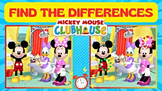Mickey Mouse Clubhouse Spot The Differences Pluto Takes Care Of Bella - Disney Junior
