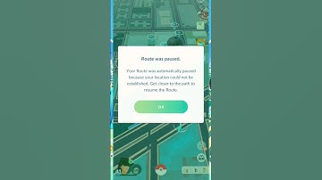 🤔 Routes Paused Problem in Pokemon Go! #shorts #anythingmakers #pokmongo