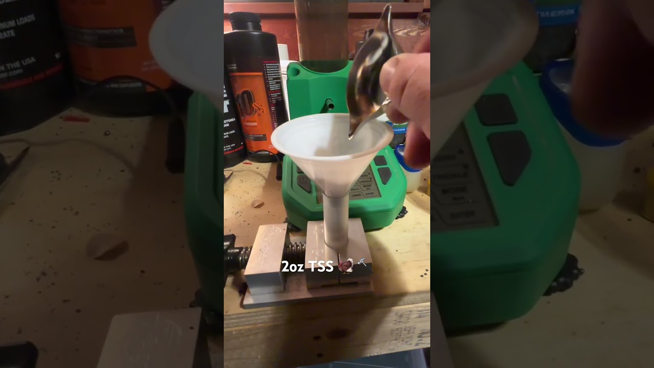 Putting together some 2 oz. #8 TSS Turkey loads 