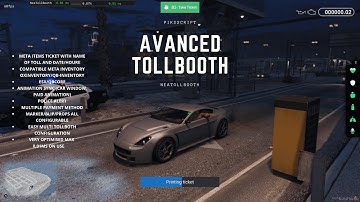 NeatollBooth - a Avanced Tollboth [FIVEM] [ESX/QBCORE] UPDATE TOLL BADGE