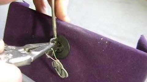 Herman Miller over head bin  lock change with UM core key