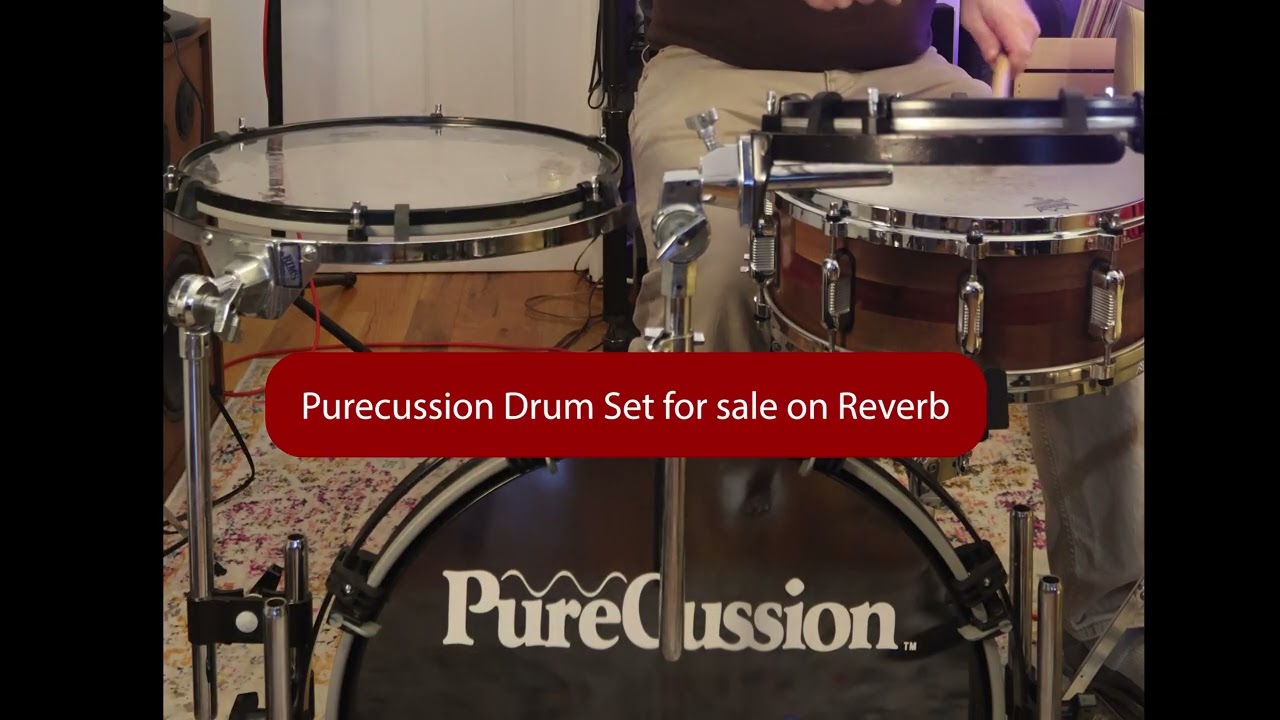 Purecussion drum set for sale on reverb