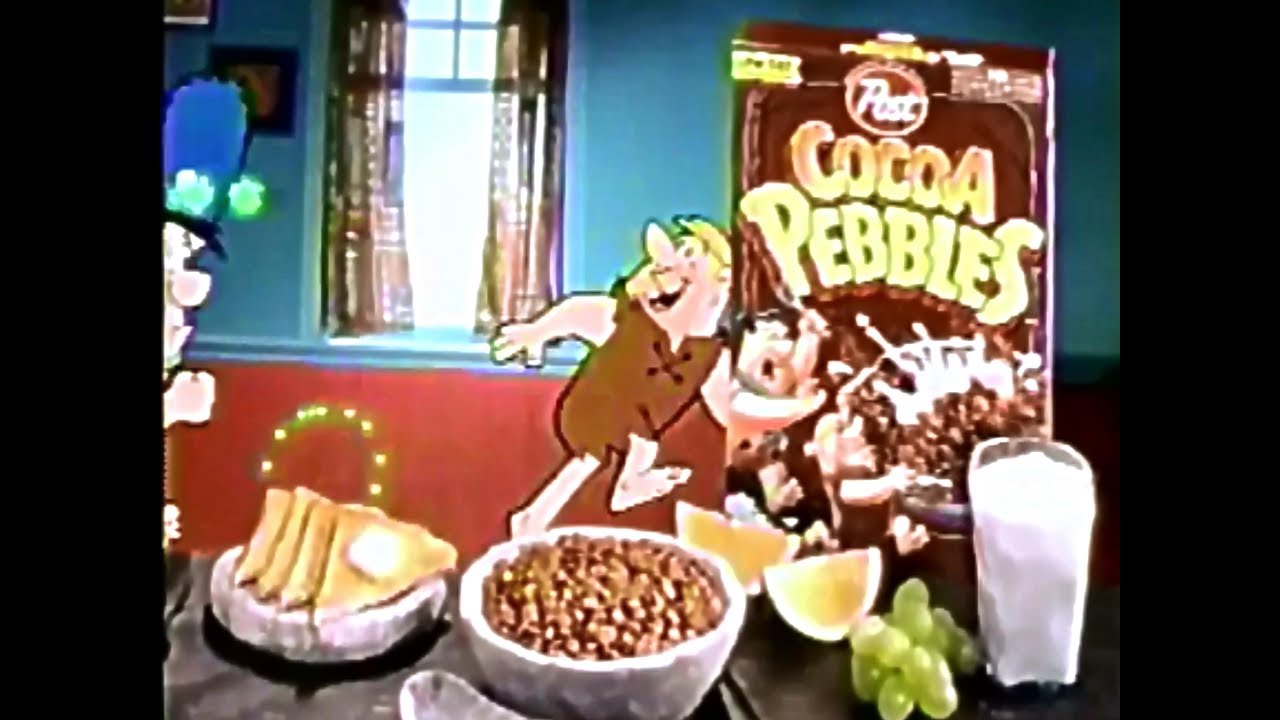 Post Foods Cocoa Pebbles Cereal 1999 TV Commercial HD YouTube