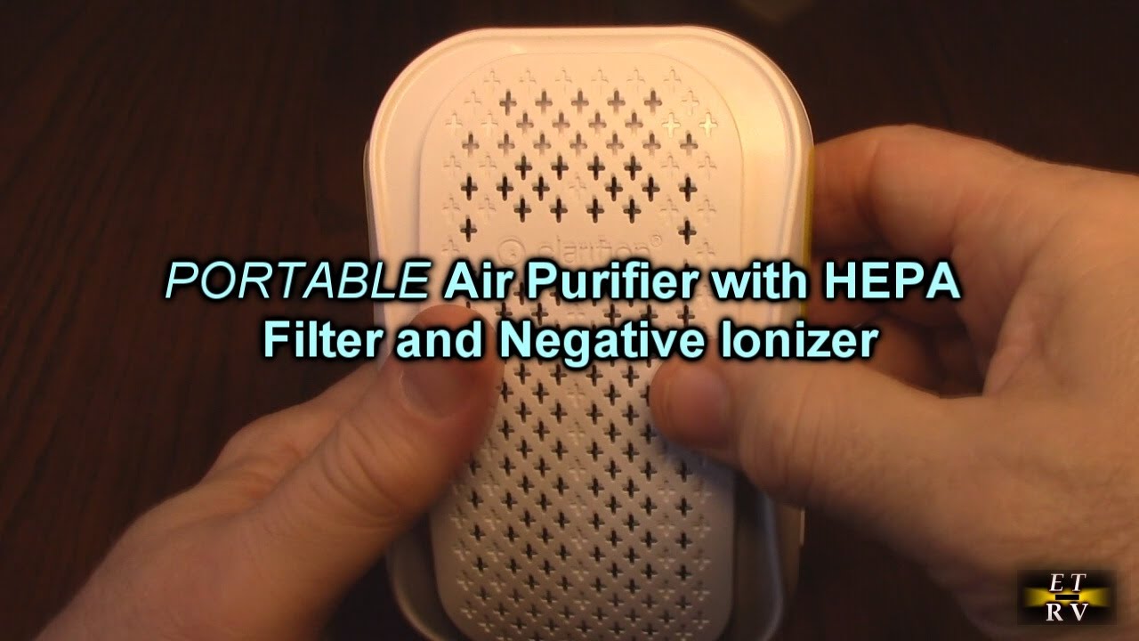 Clarifion DSTx Portable Air Purifier AC Plug In With HEPA Filter And Clarifion dstx portable air purifier ac plug in with hepa filter and