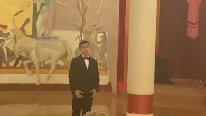 Anthony Mattson sings O del Mio Amato Ben at Opera...