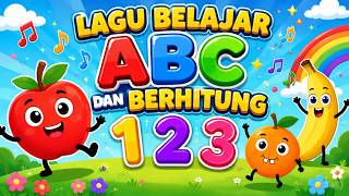Song to learn the ABC letters and count to 123 with cute fruit