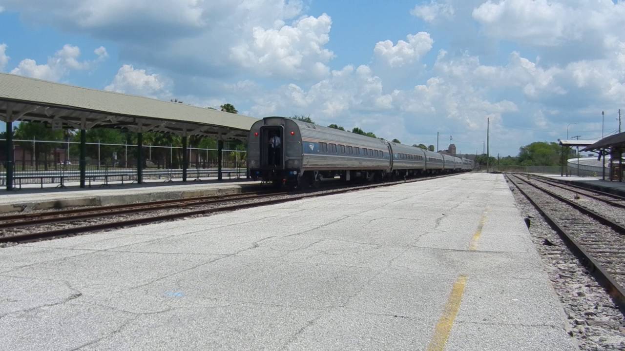 2016 05 14 Tampa Union Station Amtrak 91 Southbound Arrival National