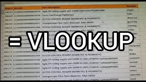 INFORMATION! | Paano gamitin ang Vlookup sa Excel