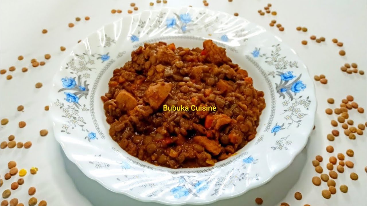 Mâncărică de linte cu piept de pui! (pas cu pas)