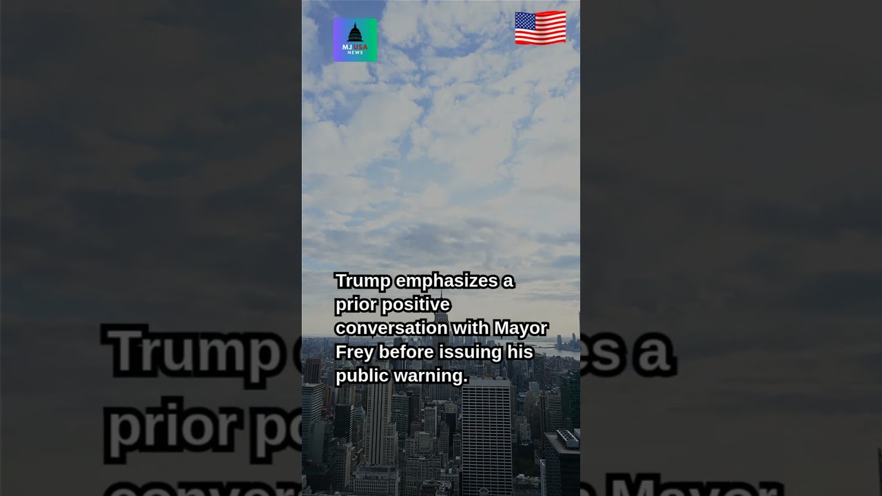 Trump Tells Minneapolis Mayor He’s ‘Playing With Fire’