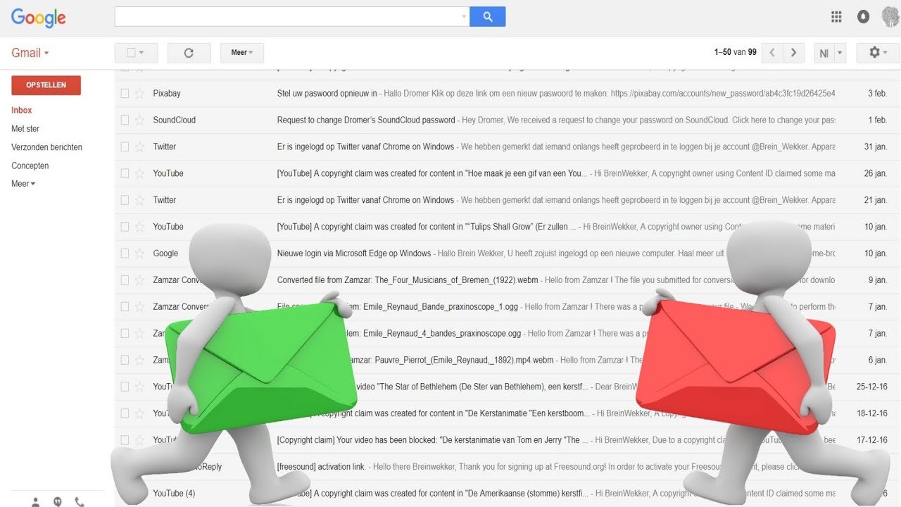 Hoe kun je met Gmail het verzenden van een email kort uitstellen of