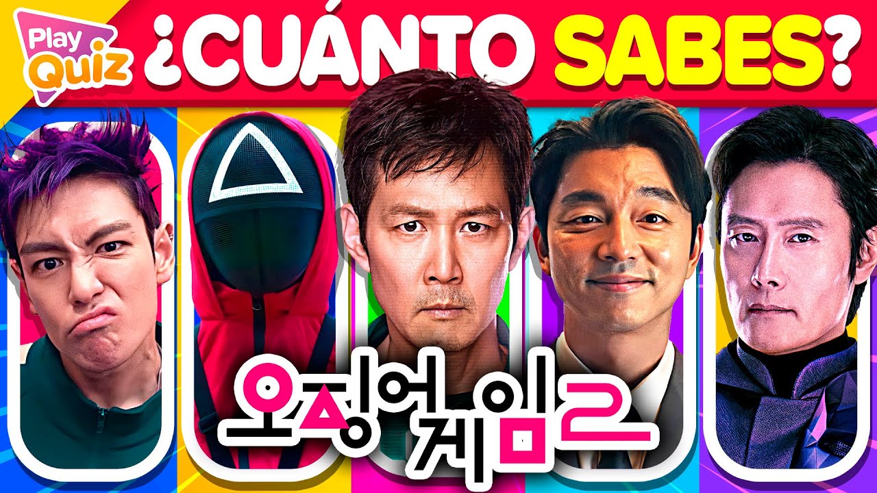 ¿Cuánto Sabes del Juego Del Calamar 2? ⬛️ 🦑 🔺 (Squid Game 2) | Play Quiz de Cine