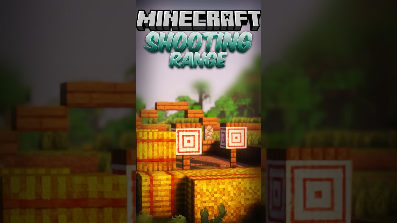 Schießstand in Minecraft bauen | Shooting Range | IvanLnv 