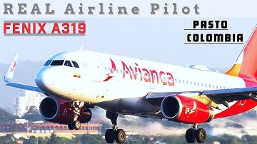 Real Airbus Captain |  Ultra RARE A319 IAE Sharklets | Top 5 Challenging APPROACH #fenix #msfs2024