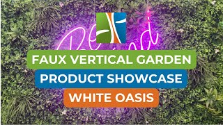 Product Showcase: Luxury White Oasis Artificial Plant Wall (+Features & Benefits!)