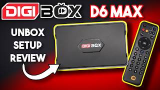 DIGIBOX D6 MAX (Android TV Box) - Unbox & Review