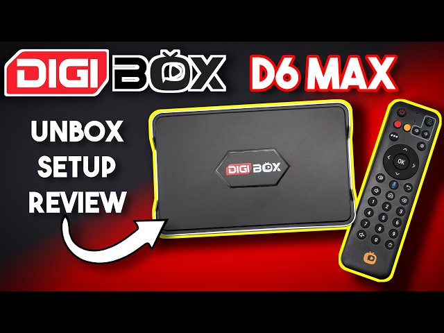DIGIBOX D6 MAX (Android TV Box) - Unbox & Review - YouTube