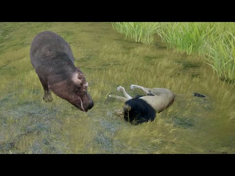 Видео: Primal Earth Hippopotamus 