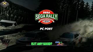 Sega Rally Championship X360 Port vs Original - Comparison! screenshot 5